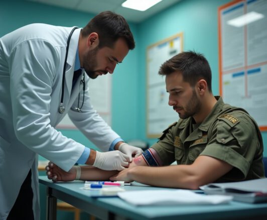 Drogentest bei der Bundeswehr