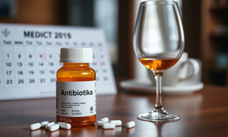 Antibiotika und Alkohol: Wichtige Wechselwirkungen und Risiken, die Sie kennen müssen